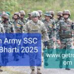 Indian Army SSC Tech Bharti 2025