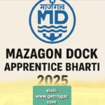Mazagon Dock Apprentice Bharti 2025